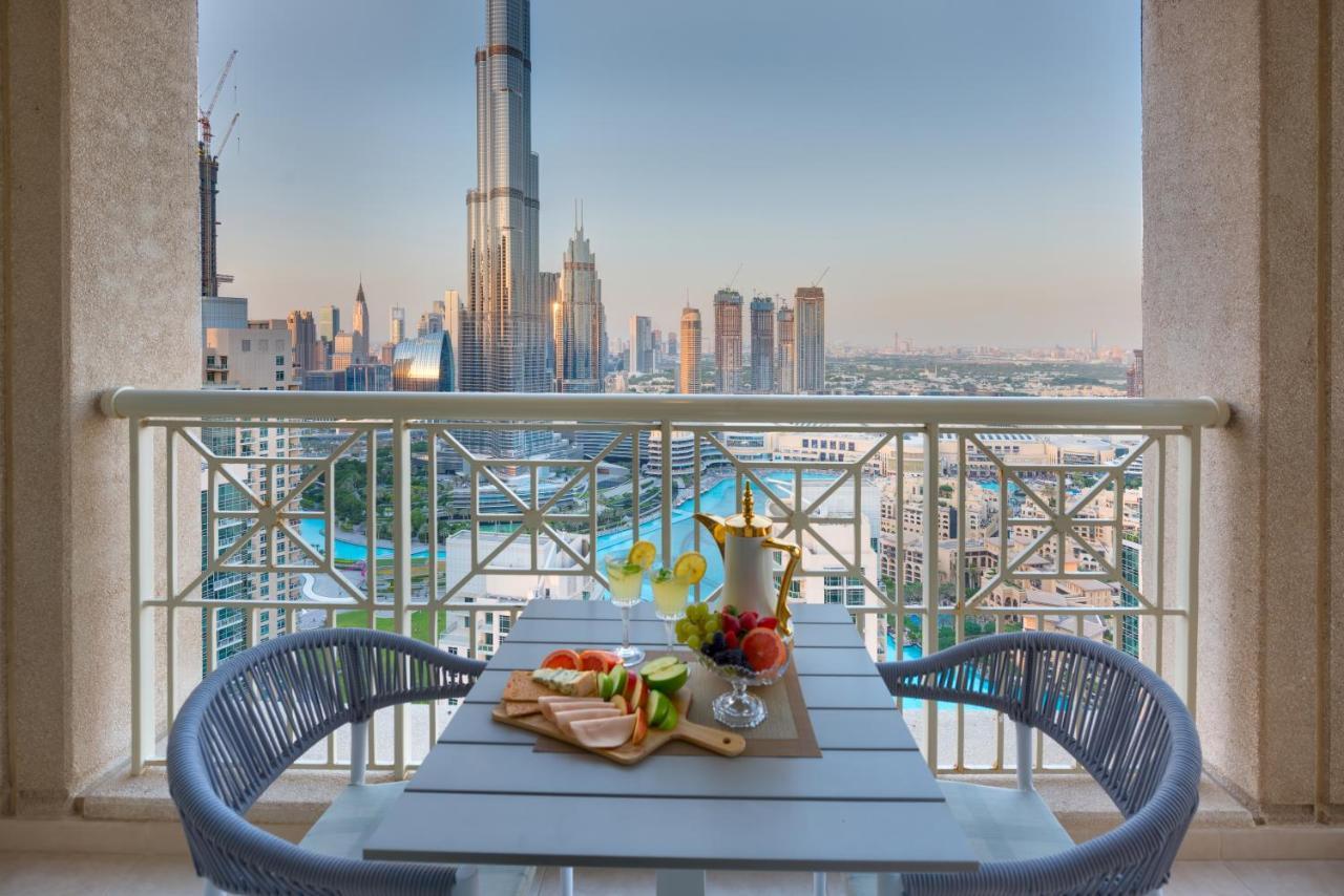 Durrani Homes - Designer 2Br Apt With Stunning Burj Khalifa And Fountain View Dubai Luaran gambar