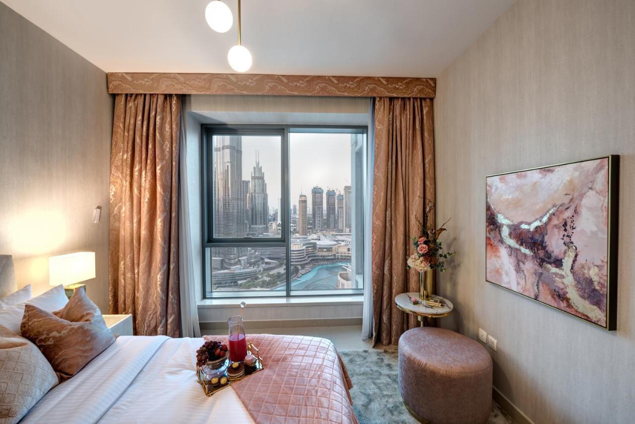 Durrani Homes - Designer 2Br Apt With Stunning Burj Khalifa And Fountain View Dubai Luaran gambar